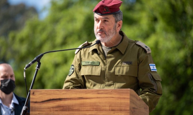 מתאם פעולות הממשלה בשטחים הנכנס אלוף יורם הלוי