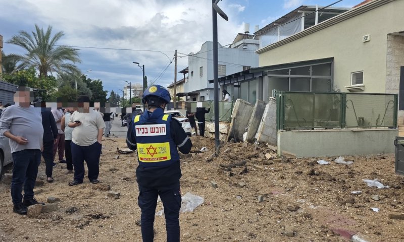 פצצת מצרר מאיראן: דיווחים על מספר זירות נפילה במרכז