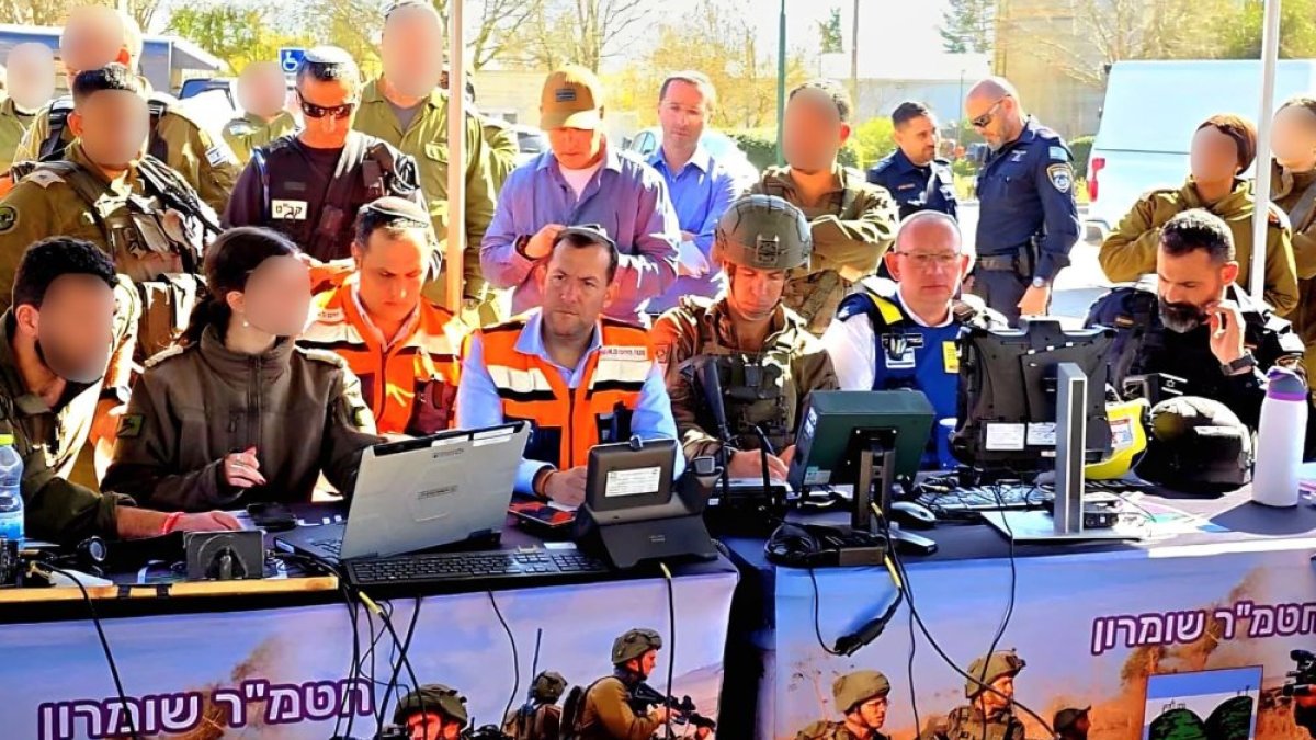 תרגיל ענק של נפילת טילים הסתיים בהר ברכה - סרוגים