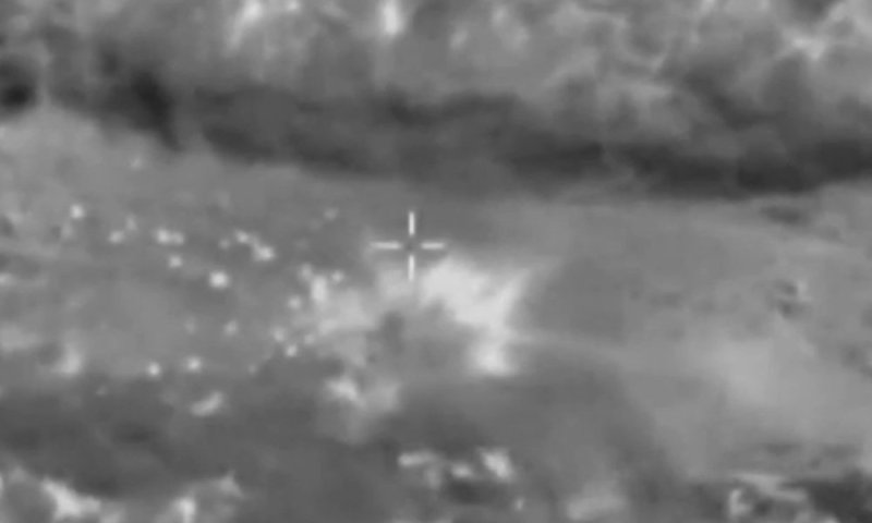 תיעוד: חיל האוויר מחסל מחבל שחצה את הקו הצהוב בעזה