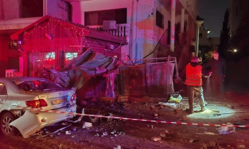 גבר ואישה כבני 70 נהרגו מטיל איראני ברמת גן