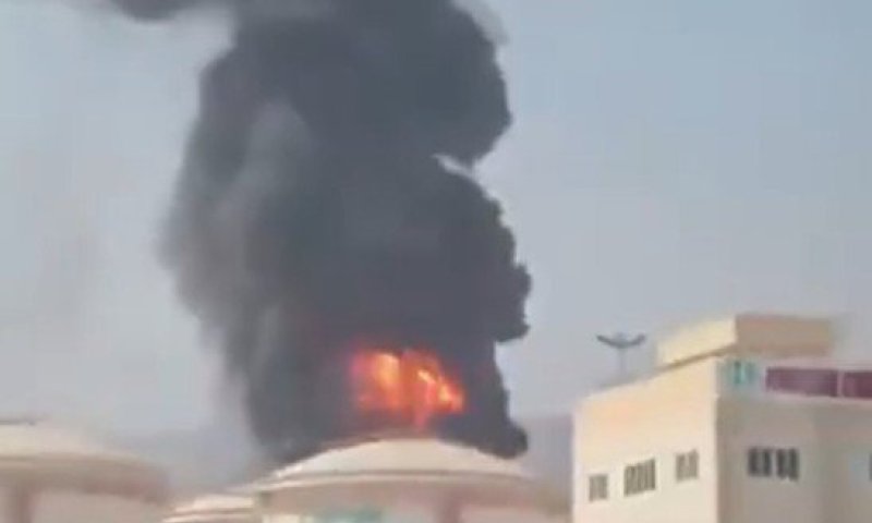 איראן תקפה את מתקני הנפט של איחוד האמירויות