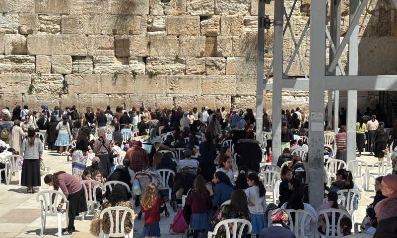 לאחר 40 יום של הגבלות: הכותל המערבי שב לפעילות מלאה