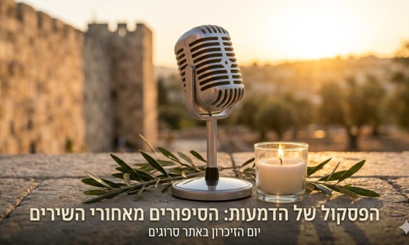 הפסקול של הדמעות: הסיפורים המצמררים מאחורי שירי הזיכרון