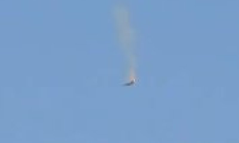 דיווח דרמטי: מטוס קרב אמריקאי התרסק בכווית. צפו בתיעוד