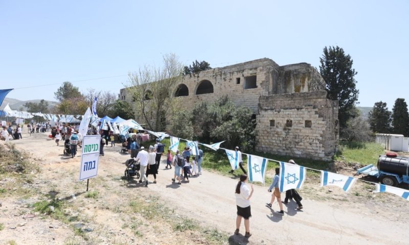 חוגגים עצמאות בצפון השומרון: עצרת חגיגית ביישוב שא-נור