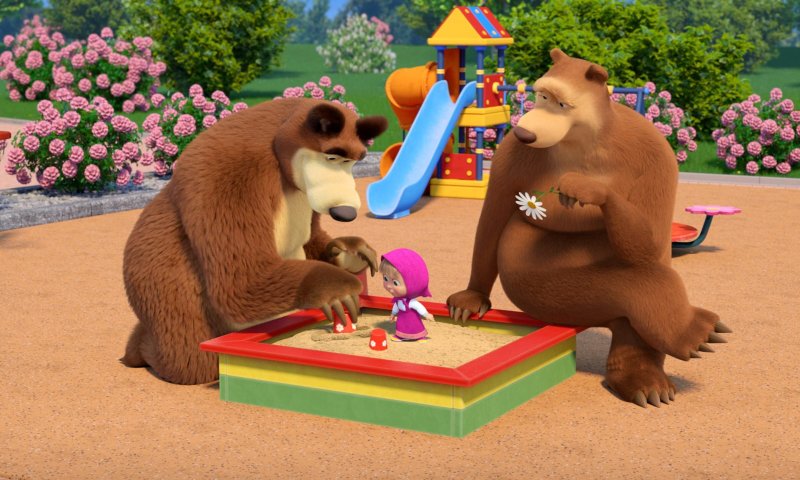 סרט ילדים: מאשה והדב