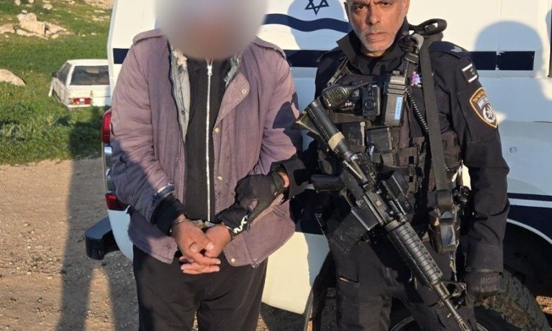 החגיגה נגמרה: המשטרה עצרה פלסטיני שחגג באזעקה