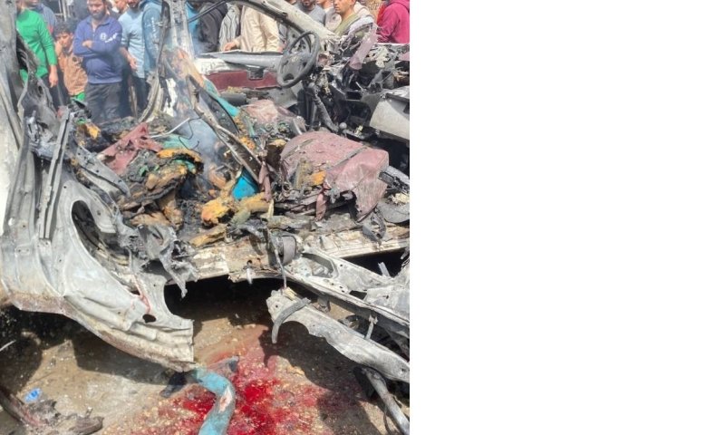 חמישה מחוסלים בתקיפת רכב משטרה של חמאס