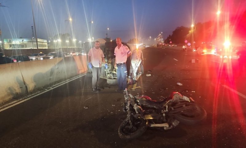 הקטל בדרכים: רוכבת אופנוע בת 26 נהרגה בכביש 5