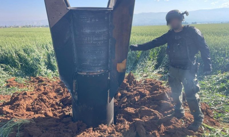 להבין את הנס: שבר יירוט ענק אותר בשדה בעמקים