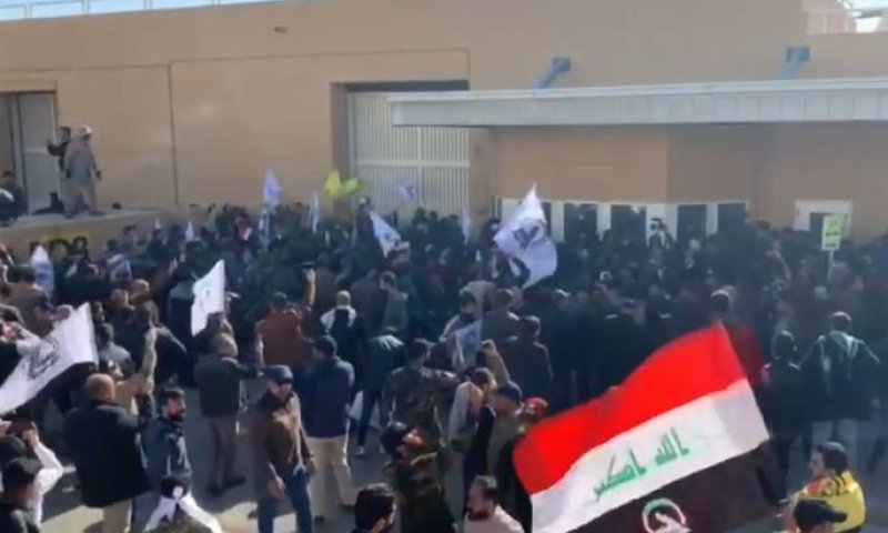 בעקבות החיסול: מתקפת רחפנים על שגרירות ארה"ב בבגדד