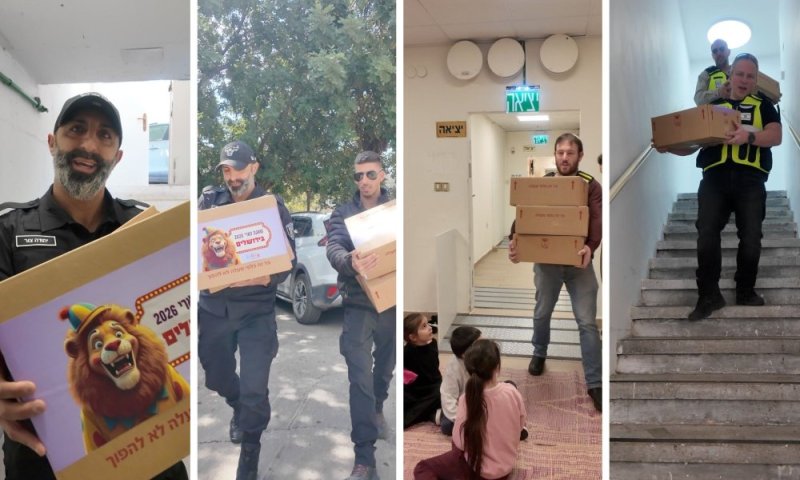 ביחד בשבילכם: עיריית ירושלים חילקה ערכות פעילות במקלטים הציבוריים בעיר