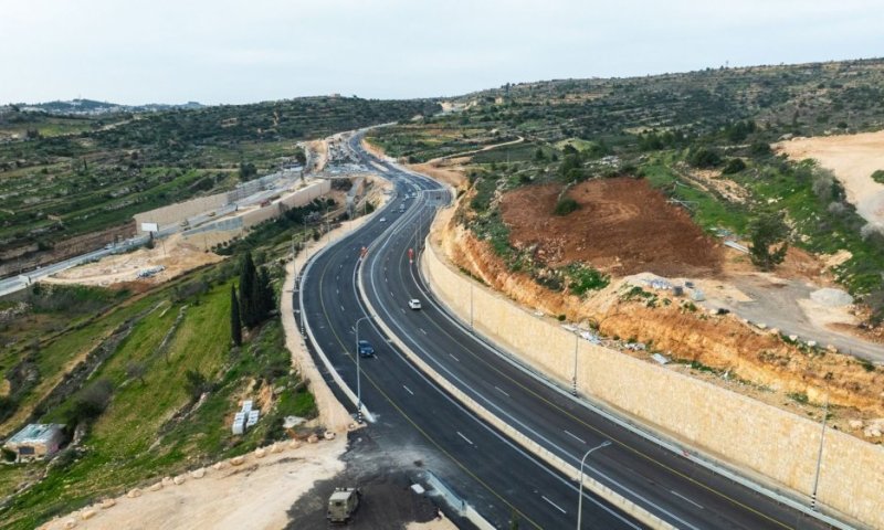 בשורה לתושבי גוש עציון: הכביש החדש נפתח לתנועה