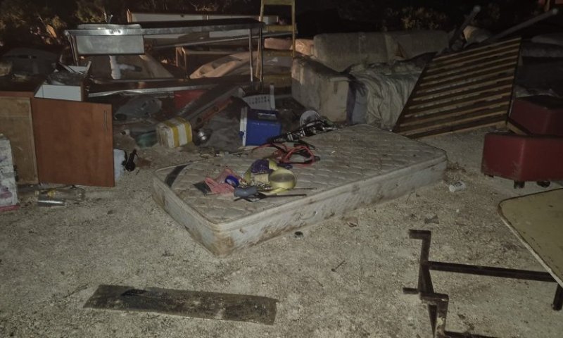 חריג: חווה שהוקמה באישור המח"ט נהרסה ליד שילה