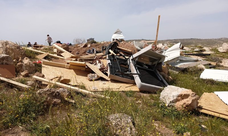 הרס תוך דקות באמצע הלילה: פינויים בגבעות בגוש עציון ובנימין