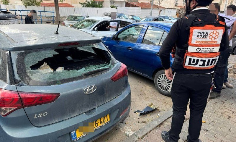 סמוך להר הבית: רסיס נפל במזרח ירושלים