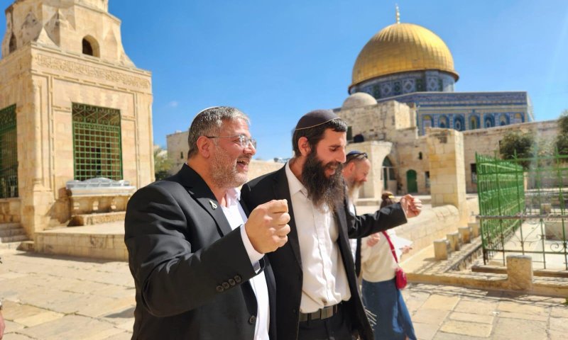 בן גביר התפלל בהר הבית: "מרגיש כמו בעל הבית"