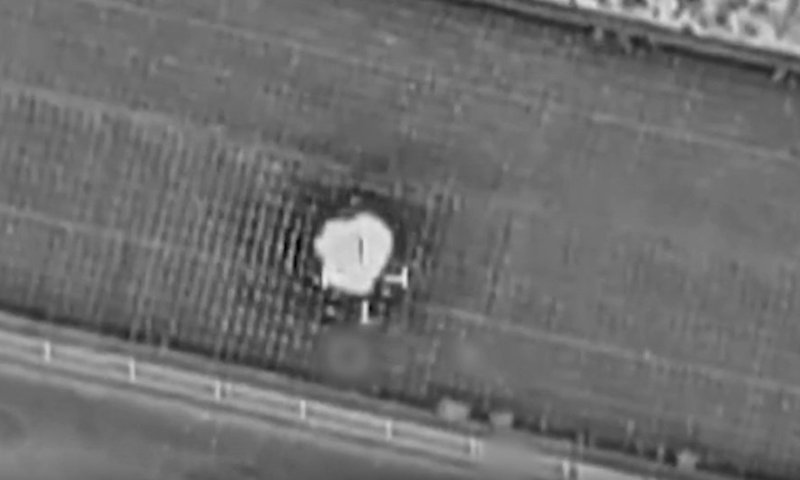 תיעוד מאיראן: חיילים שיגרו כטב"מים - וחוסלו בזמן שברחו