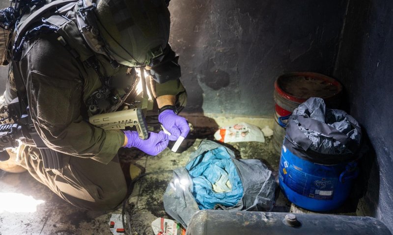 תיעוד: כוחות צה״ל הרסו מעבדה להכנת מטענים במחנה טולכרם