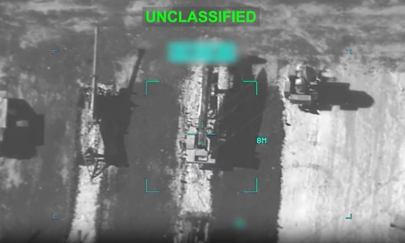 "בונים דומיננטיות": תיעוד חדש מתקיפות צבא ארה"ב באיראן 