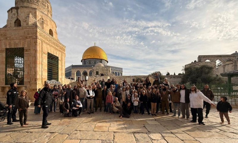 למרות הסגירה במלחמה: זינוק במספר העולים להר הבית 