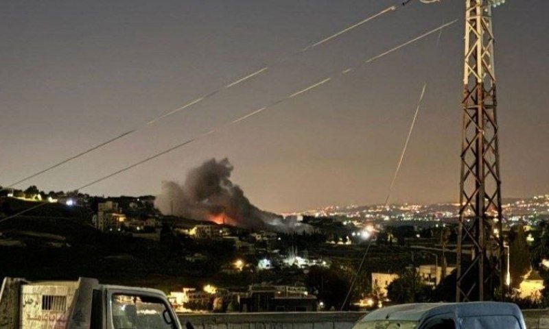 בעקבות הוראת נתניהו צה"ל תקף מבנים בדרום לבנון