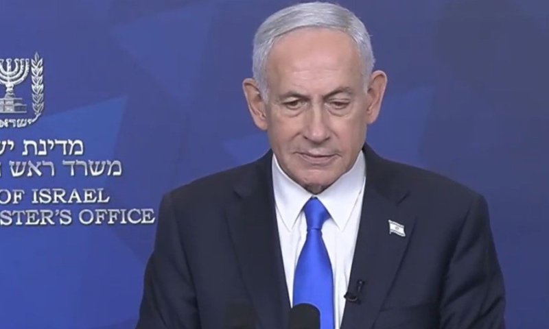 לראשונה: ערוץ טלוויזיה לא שידר את הצהרת נתניהו