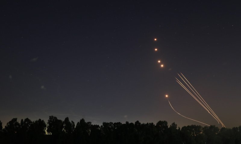 בפעם השלישית היום: מטח רקטות נורה לקרית שמונה