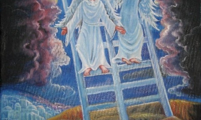 ציורי תנ"ך: פרשת ויצא המסר של סולם יעקב