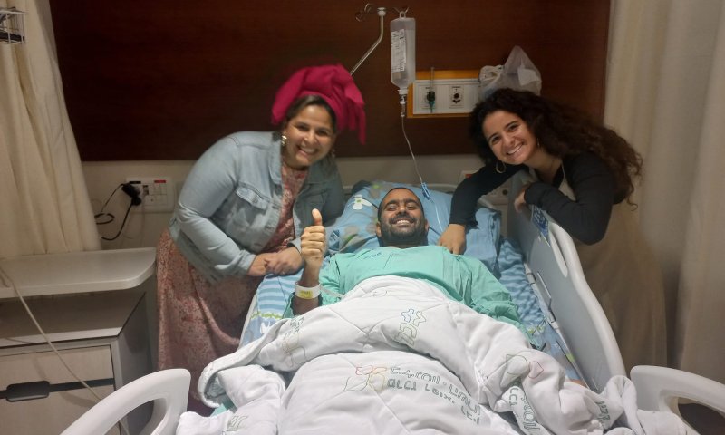 מרגש: התגייס ושוחרר מהמילואים כדי לתרום כליה