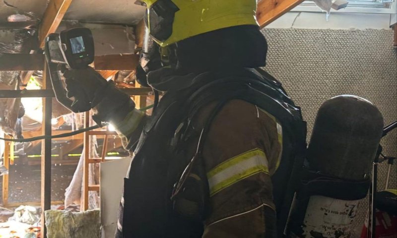 חיזבאללה ירה 2 טילי קורנט לקיבוץ יראון וגרם לשריפה