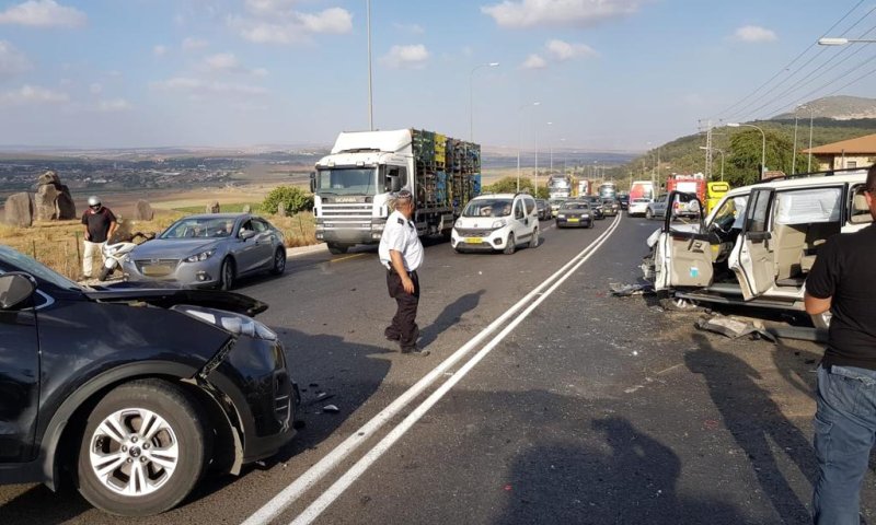 9 פצועים בתאונות דרכים קשות בצפון ובירושלים