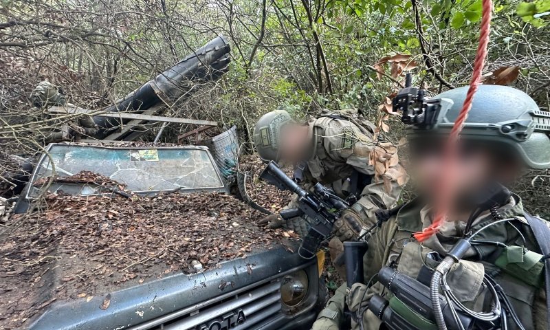 בתוך השטח הסבוך: הכוח איתר משאית שנשאה משגרי רקטות | צפו