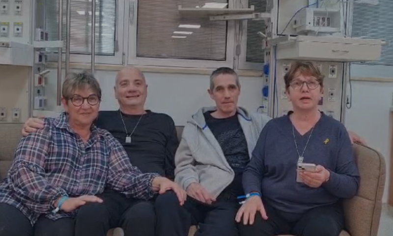 החטופים שחולצו הפתיעו את לוחמי הימ"מ | צפו