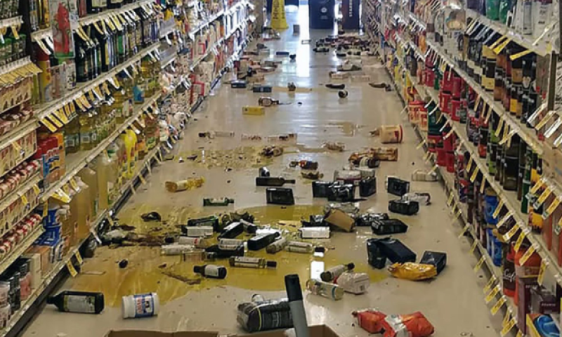 קליפורניה: מצב חירום הוכרז בעקבות רעידת האדמה