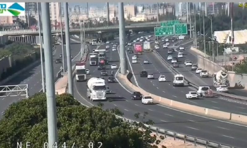 מפת הכבישים: שפל בעומס לעומת ימי חול המועד. צפו