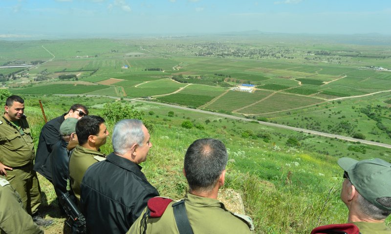 נתניהו: "רמת הגולן תישאר לעד בידי ישראל"