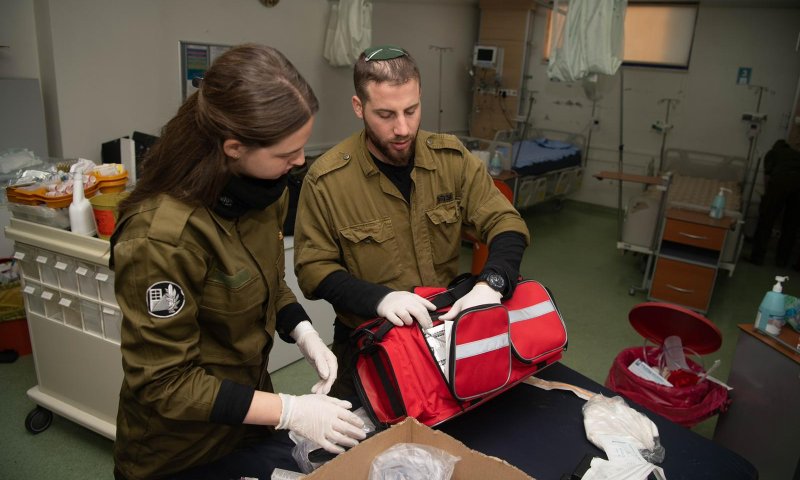 המשלחת הישראלית פתחה בטורקיה בי"ח שננטש. צפו