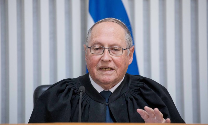 השופט רובינשטיין על הביקורת: "לא מקובל עלי"