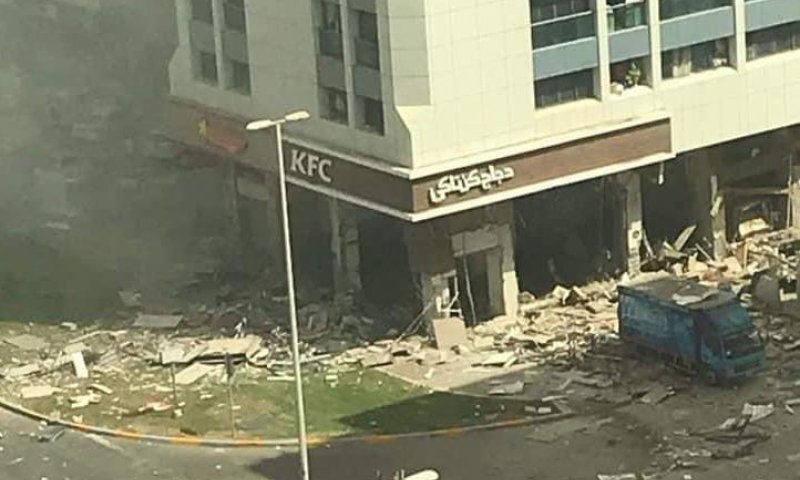 שעות לפני כנס השלום:  פיצוץ במסעדה באבו דאבי