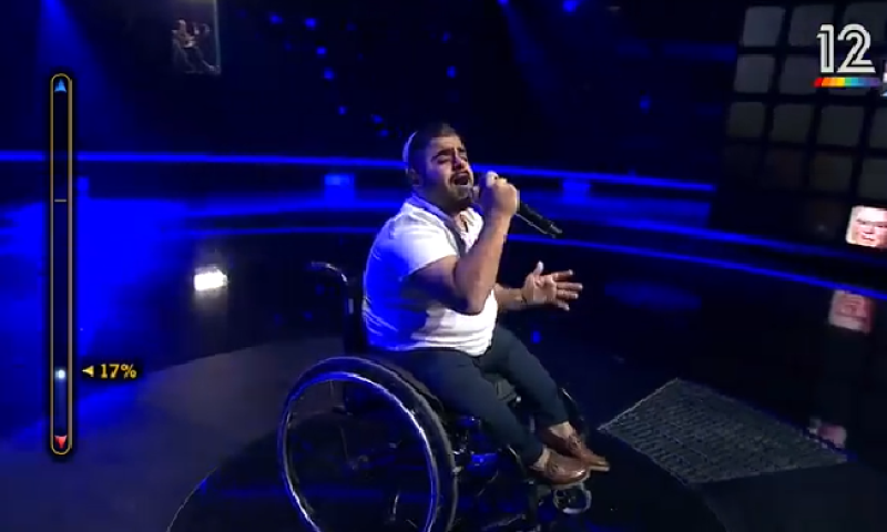 צפו: המתמודד הסרוג שריגש את ה"כוכב הבא"