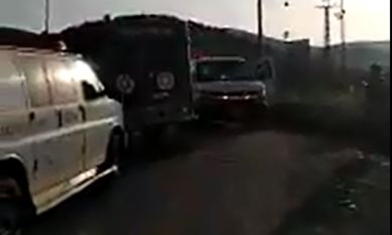 פיגוע דריסה בשומרון: חייל נפצע קל &bull; המחבל נמלט