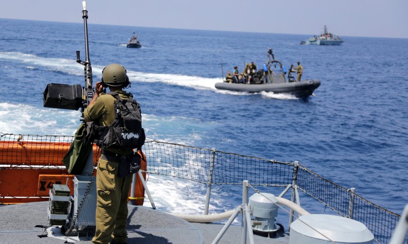 חיל הים עצר סירות ברצועת עזה; פלסטיני אחד נפצע
