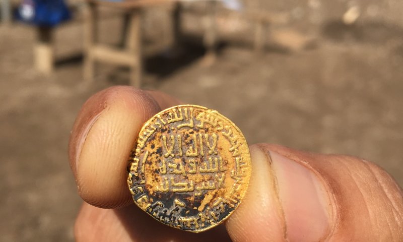 בני נוער גילו מטבעות זהב מלפני כ-1,200 שנה