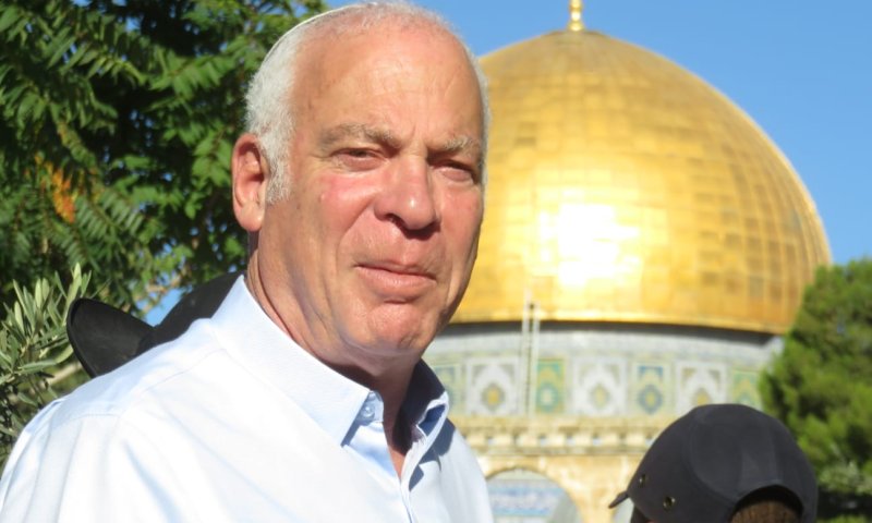 צפו: לאחר שלוש שנים- אורי אריאל חזר להר הבית