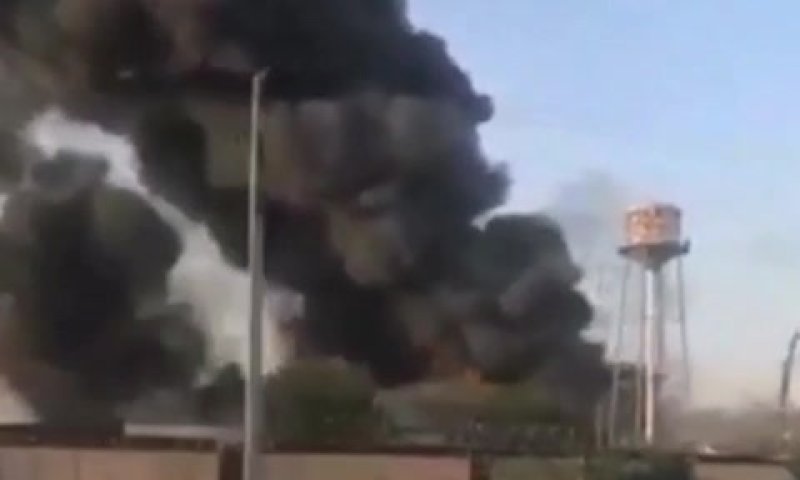 דיווח באיראן: שריפה פרצה במחסן סמוך לטהרן