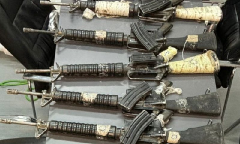 הברחת נשק מגבול מצרים: נתפס רחפן עם 13 רובים