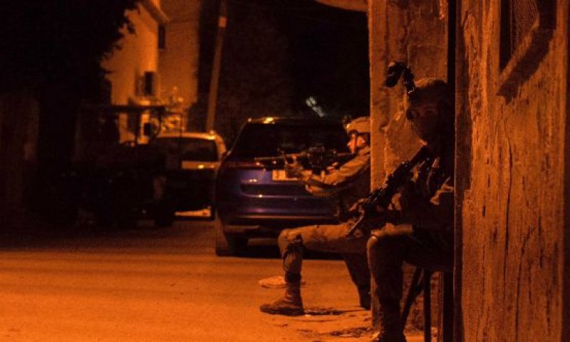 הלילה: הלוחמים עצר שבעה מבוקשים ביהודה ושומרון