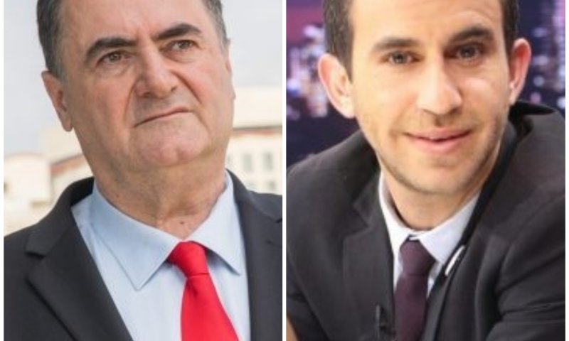 עיתונאי עם עיניים מפחידות: ישראל כ"ץ נגד עקיבא נוביק